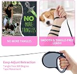 ANCOOLE Retractable Dog Lead 5M 16FT 360° Tangle-Free Nylon Tape Anti-Slip view 3