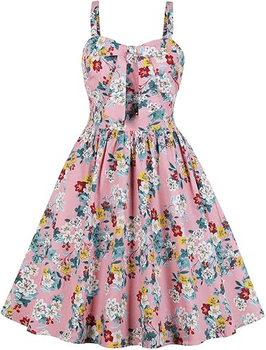 pink sundress womens