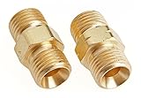 Forney 60332 Hose Coupler Set, Oxygen