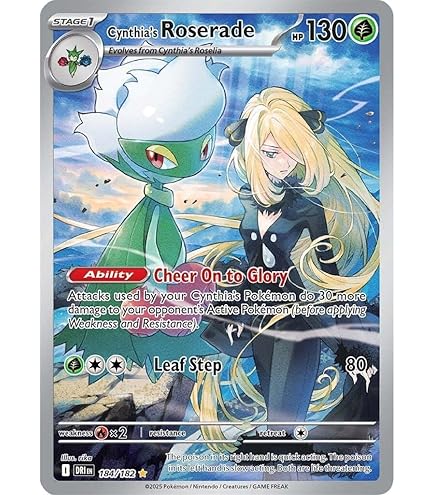 Amazon.com: Pokemon - Cynthia's Ambition GG60/GG70 - Crown Zenith