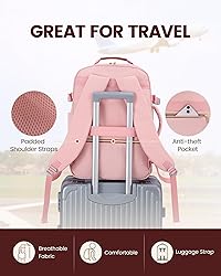 LOVEVOOK Travel Backpack for Women Men as Personal