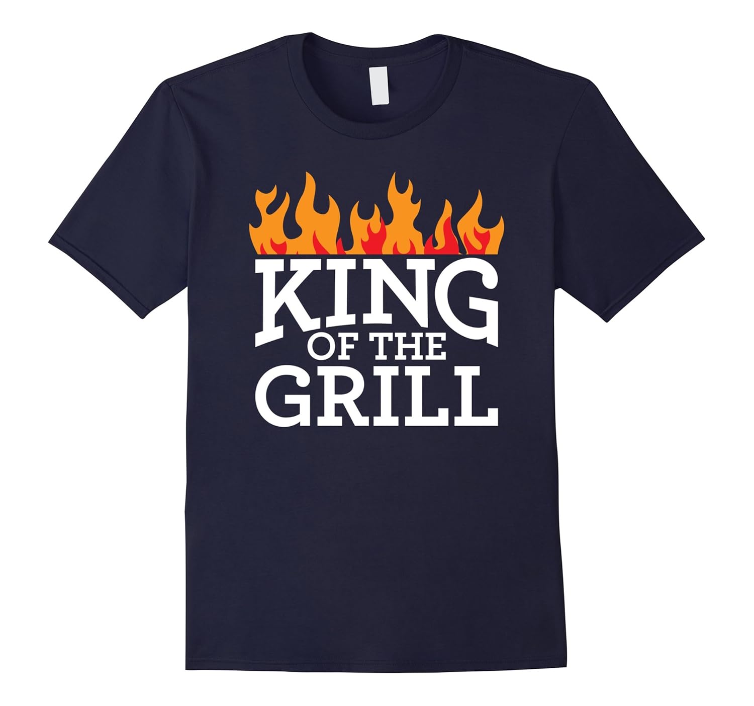 Mens King of the Grill Shirt /Barbecue or Grilling Gift Shirt-ANZ