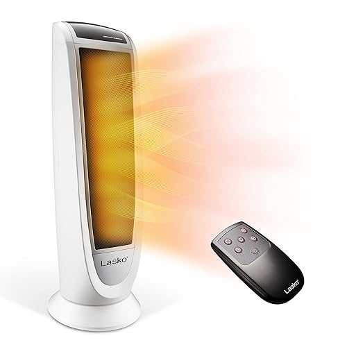 Lasko Oscillating Digital Ceramic Tower Heater, Inches