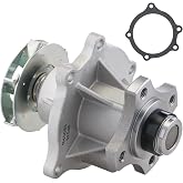 Water Pump For 2002-2012 Chevy GMC Buick Hummer Isuzu 2.8/2.9/3.5/3.7/4.2L | Fix Overheating &amp; Leaks-Direct Fit-Colorado Trailblazer H3 Canyon Envoy Rainier Saab 9-7X Replaces AW5097,41122