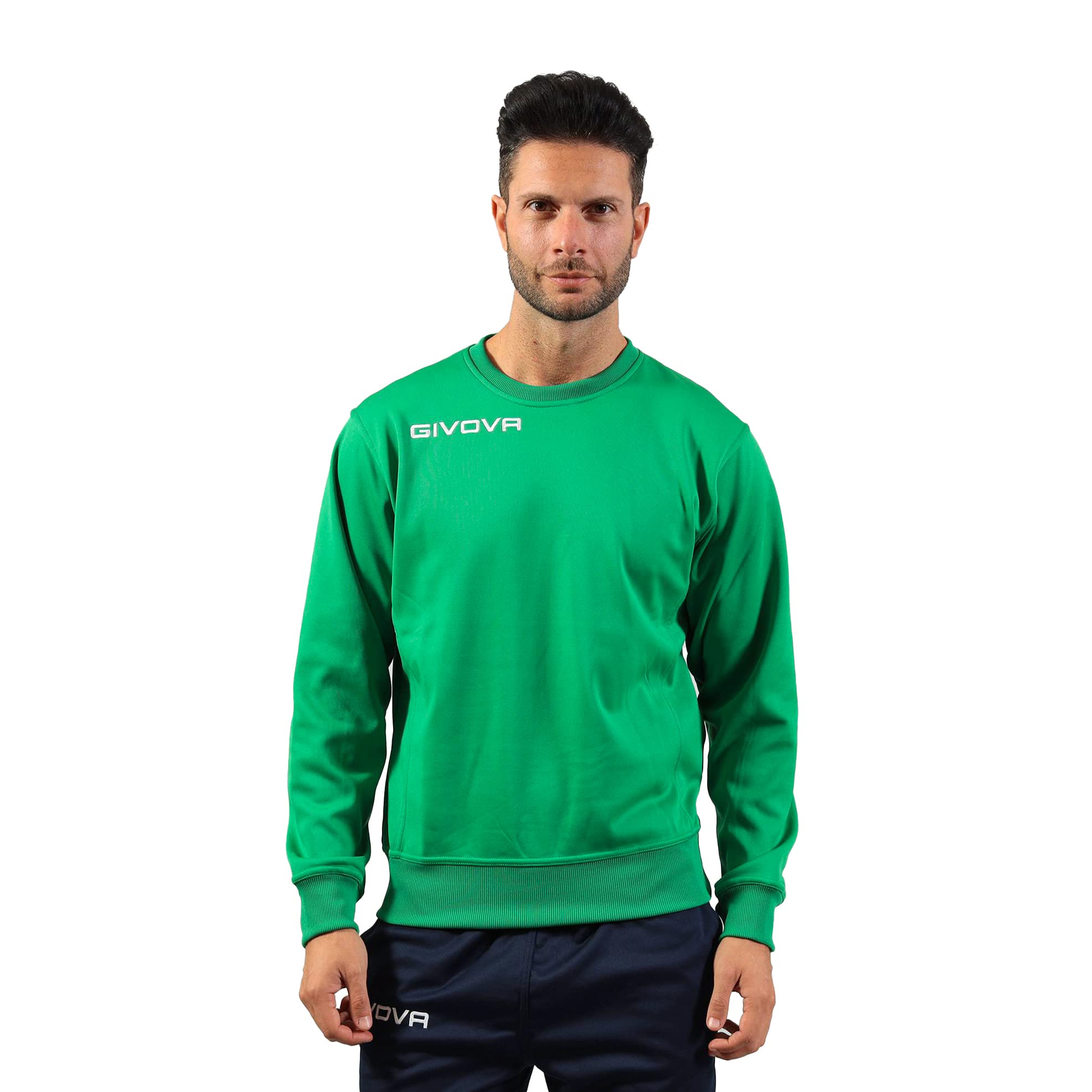 Givova, round neck shirt givova one, green, 2XS — image 1