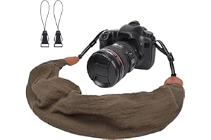 LIFEMATE Camera Strap for Photographers - Universal Crossbody Shoulder Neck Strap Scarf Camera Strap for All DSLR