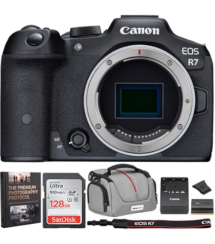 Amazon.com : Canon EOS R7 Mirrorless Camera with 18-45mm and 55
