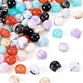 Craftdady 140pcs Cat Spacer Beads: 7 Colors, 12mm x 11mm x 10.5mm Acrylic Animal Bracelet Beads for DIY Earring Necklace Jewelry Making