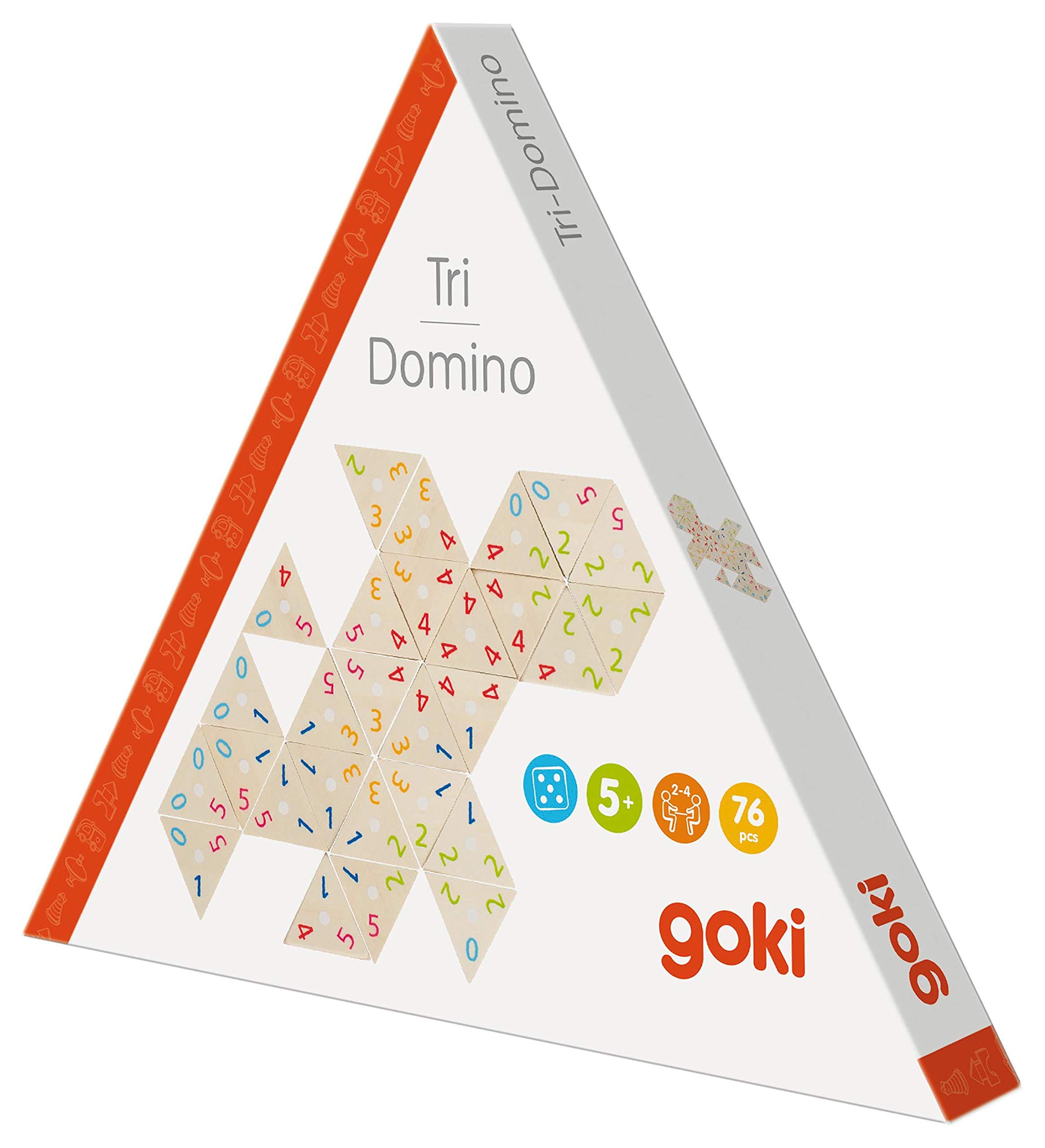 GOKI 56894 Tri-Domino Game