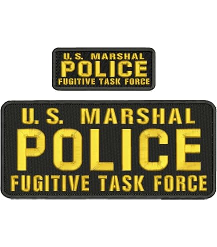 Amazon.com: U.S. Marshal Police Fugitive Task Force EMB Patch 4.75