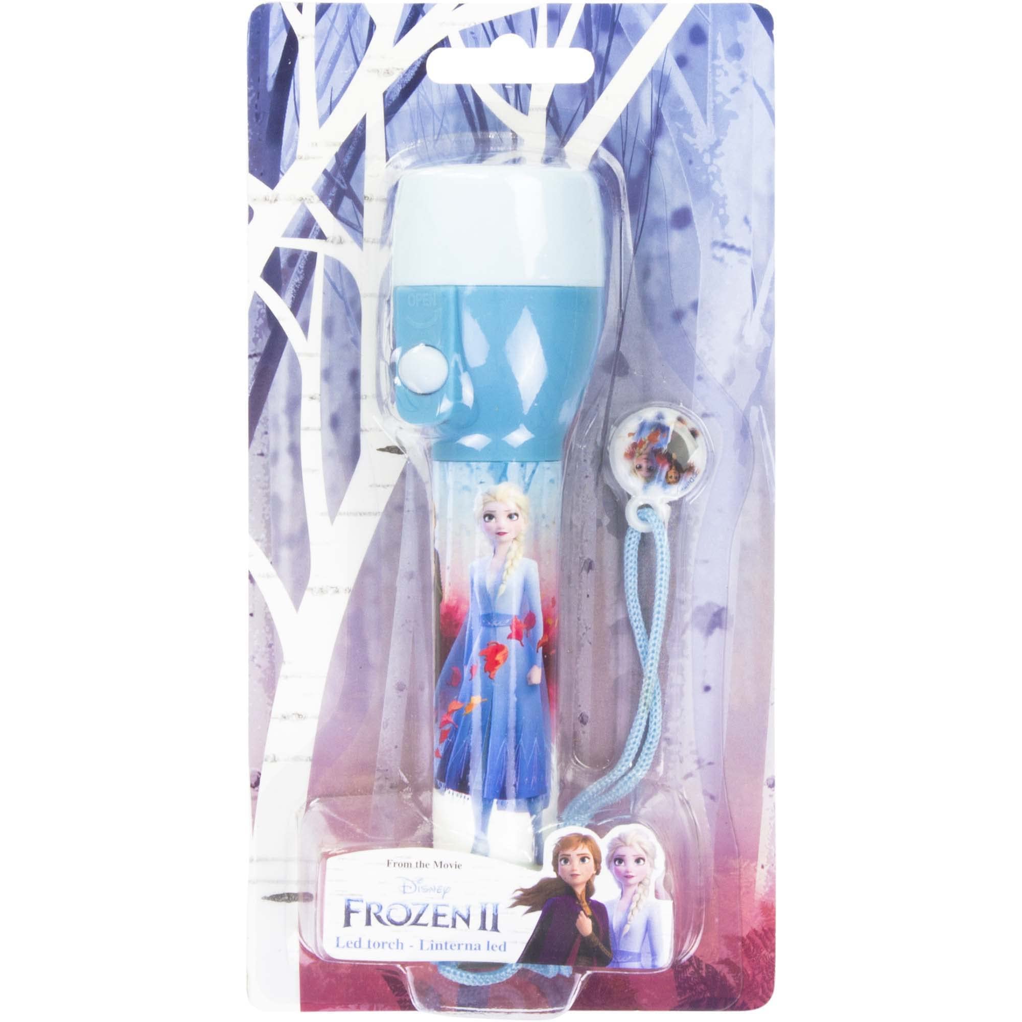 Disney Frozen 2 Large Led Lantern Mountaineering Mountaineering and Trekking Unisex, Children's Youth (Multicoloured), One Size