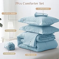 JOLLYVOGUE King Comforter Set, Ultra-Soft Bed in a