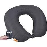 TREKOLOGY Inflatable Neck Pillow for Traveling - Inflatable Travel Pillow for Airplanes - Neck Air Pillow, Blow Up Travel Pillows for Neck Support