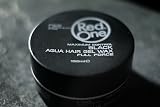 RedOne Hair Wax Black 2x150ml Extra Strong Hold Lime Scent Shiny Finish view 4
