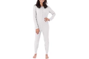 Fruit of the Loom womens Micro Waffle Premium Thermal Union Suit
