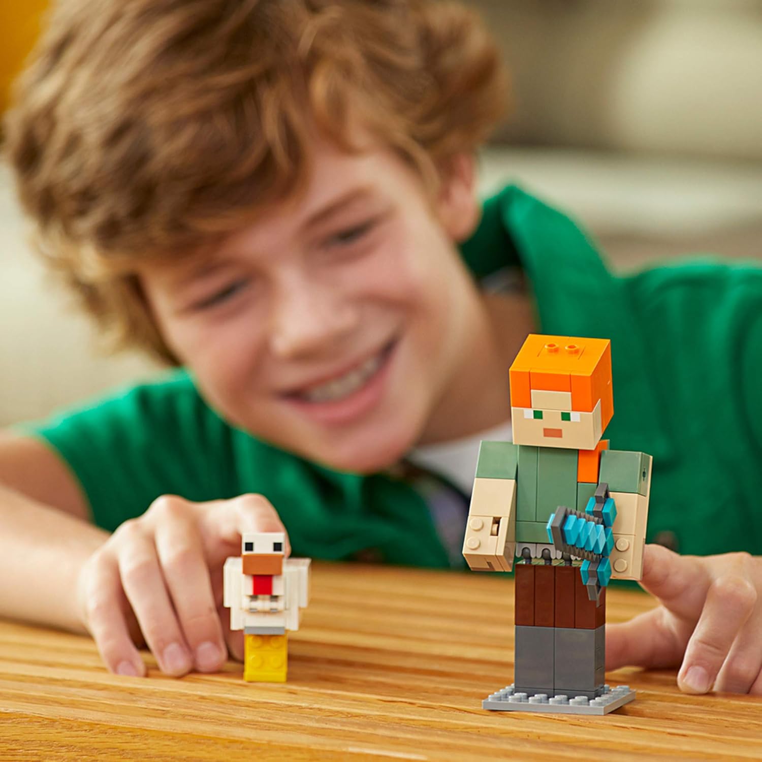 lego minecraft bigfig alex