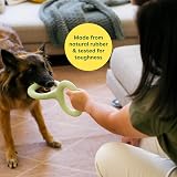 Earth Rated Tug of War Dog Toy Large Green Interactive Rubber Tug view 6