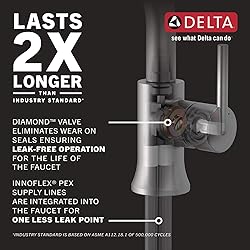 Delta Faucet Galeon Single Hole Bathroom