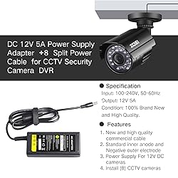 Fancy Buying Security Camera Power Adapter 12V 5A