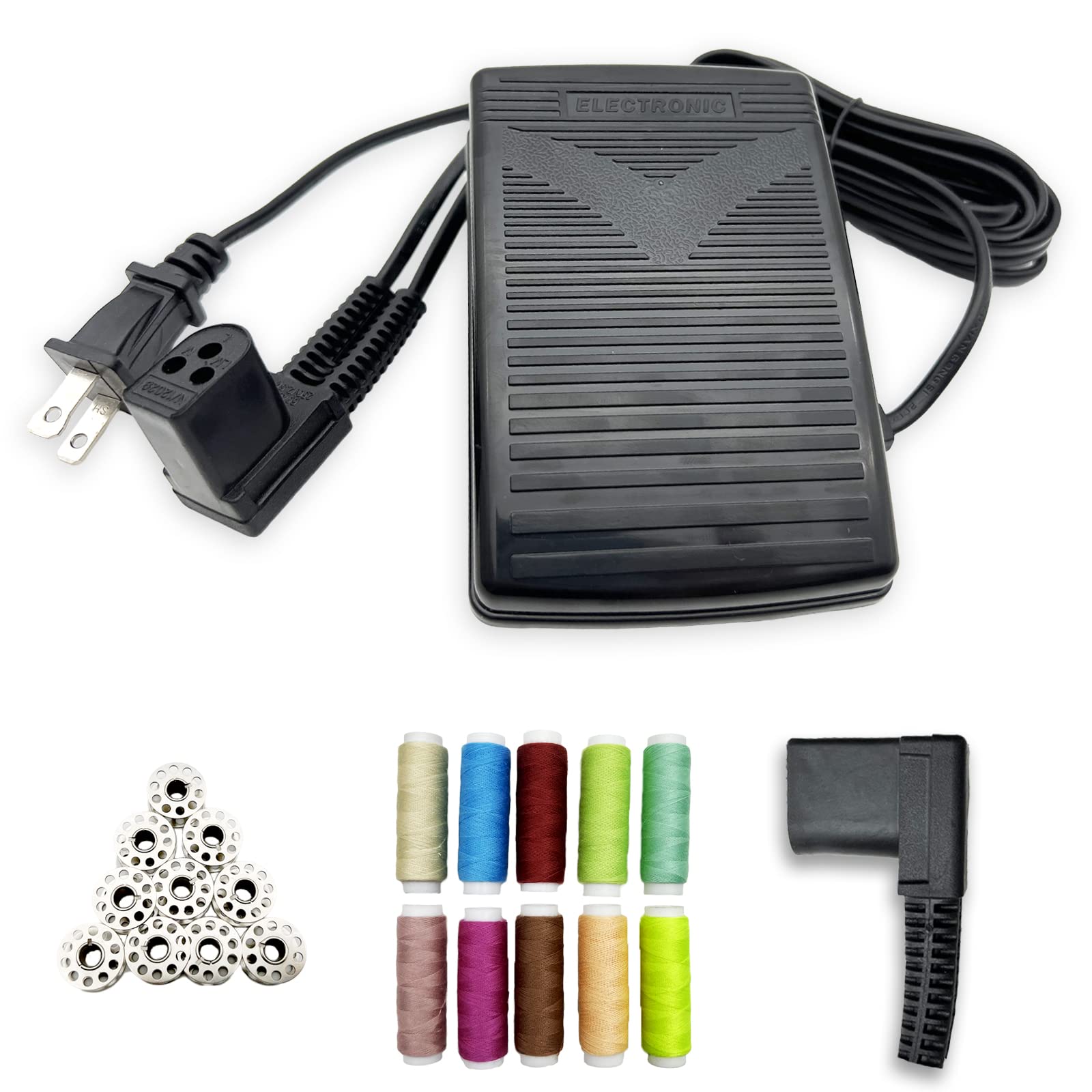 Photo 1 of Singer Sewing Machine Pedal Controller Replacement, Compatible with Singer #979314-031 1022 534 2517C 4525C 4530C 4538C 4830C 4832C 5050C 5825C 5830C 57825C 621B 6212C 6215C CG-590C HD110C 362095-001