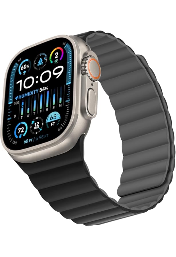 Amazon.com: Apple Watch Band - Leather Link - (45mm