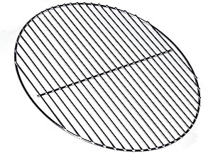 14 Inch, (Solid 304 Stainless Steel, Non-Plated), for Weber Smokey Joe. Upgrade Charcoal Grill Cooking Replacement Grate. - Heavy Gauge