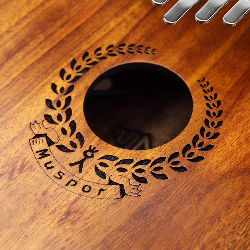 portátil Mbira Finger Piano Regalos para niños y Adultos Principiantes  Enlace Altavoz Pickup eléctrico con Bolsa Cable Designer S-tubit  Ecualizador Kalimba Thumb Piano 17 Teclas Percusión Percusión de mano