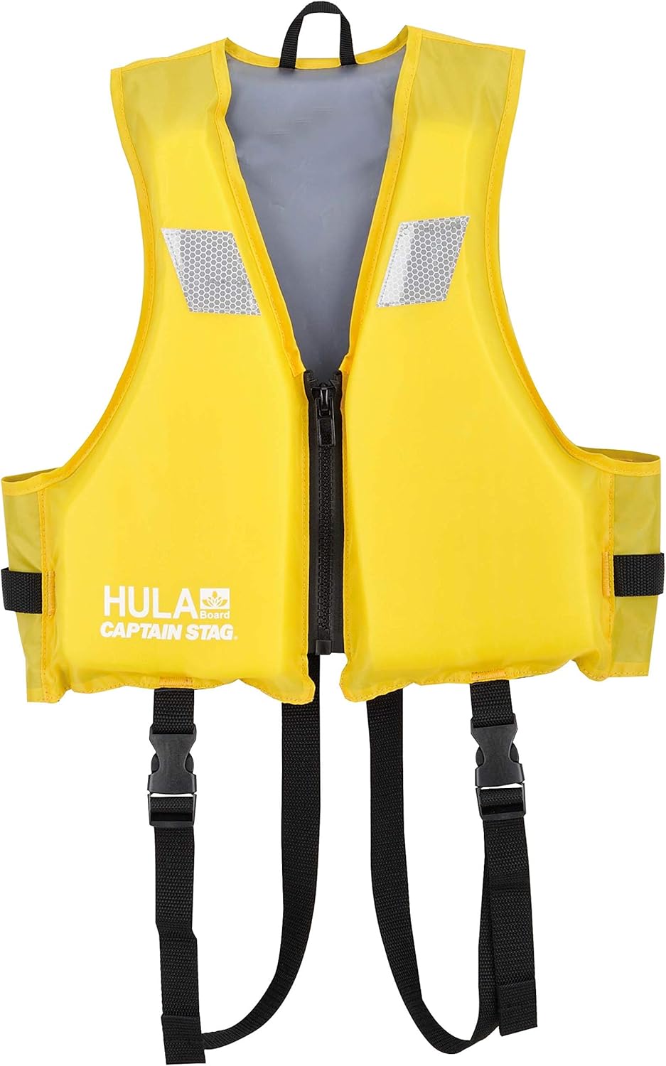 キャプテンスタッグ Captain Stag フローティングベスト 反射テープ付き 子供用 4 10才 イエロー Hula Us 3013 キャプテンスタッグ Captain Stag スポーツ アウトドア Amazon