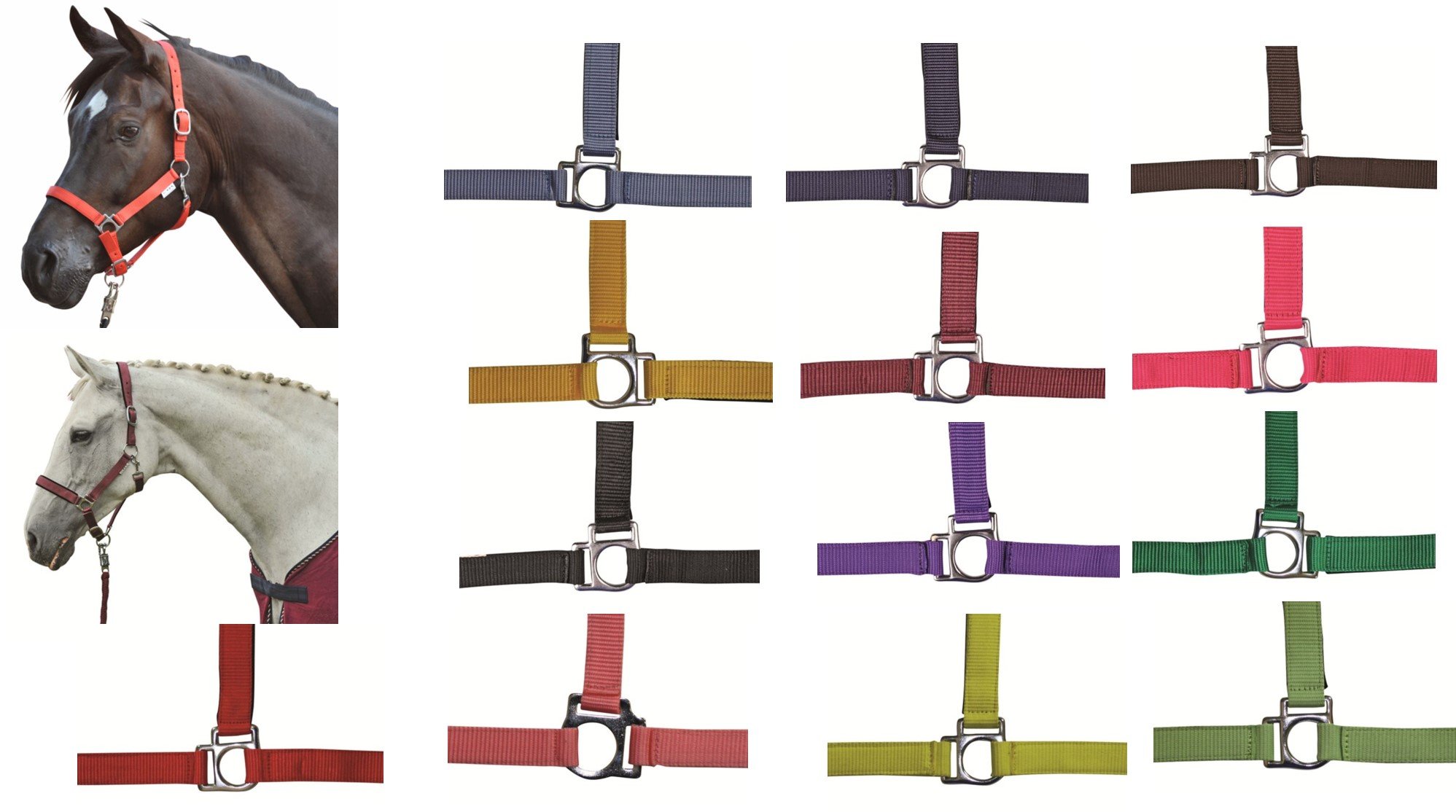 HKM Stars Head collar with soft padding Dark Pink Full