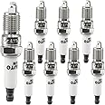 OYEAUTO 3186 3951 Iridium Spark Plugs 8pcs Compatible with GMC Chevrolet Ford Cadillac Lincoln Mercury Hummer Pontiac Buick Panoz Oldsmobile Isuzu VPG Saab V8 Engine