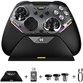 BIGBIG WON Storm(Gale2) Wireless PC Controller, Bluetooth Gaming Controller 2000Hz Polling Rate, Near-Zero Latency, TMR Sticks, Hall &amp; Micro-switch Triggers, 16 Mechanical Buttons, 4 Customizable Back Paddles, for Windows PC/Switch 2/Switch/Android/IOS