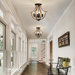 LAMPKEDUO Farmhouse Hanging Pendant