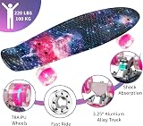 BELEEV 22 Inch Kids Skateboard Cruiser with LED Wheels view 4