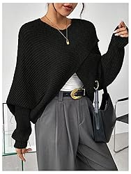 Verdusa Women's Lightweight Asymmetrical Wrap