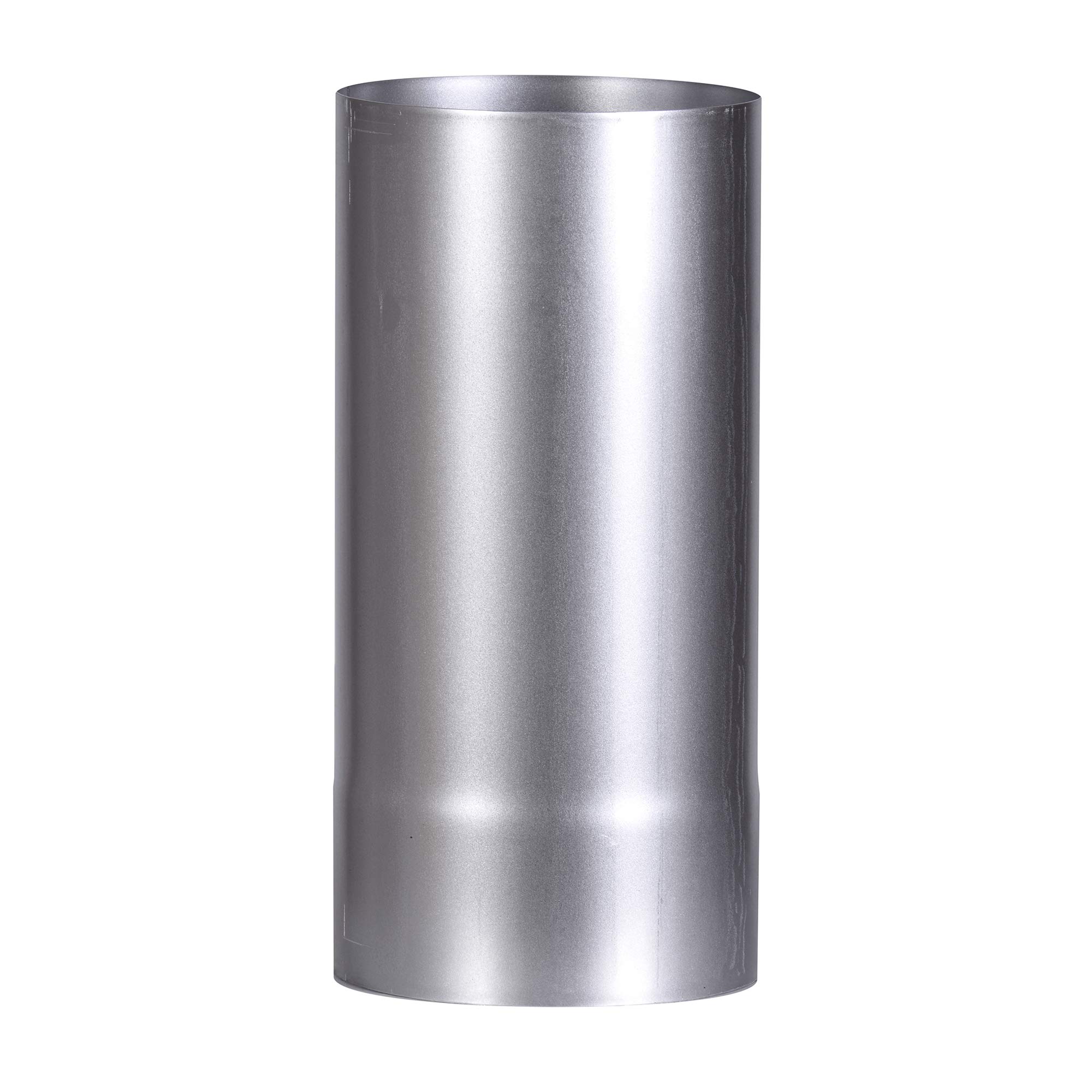 FIREFIX A120/2 FAL Stove Pipe, Length 250 mm, Diameter 120 mm, Stove Pipes Made of Sheet Steel, 0.6 mm Thick, Conical Insertable, Lengths Laser-Welded