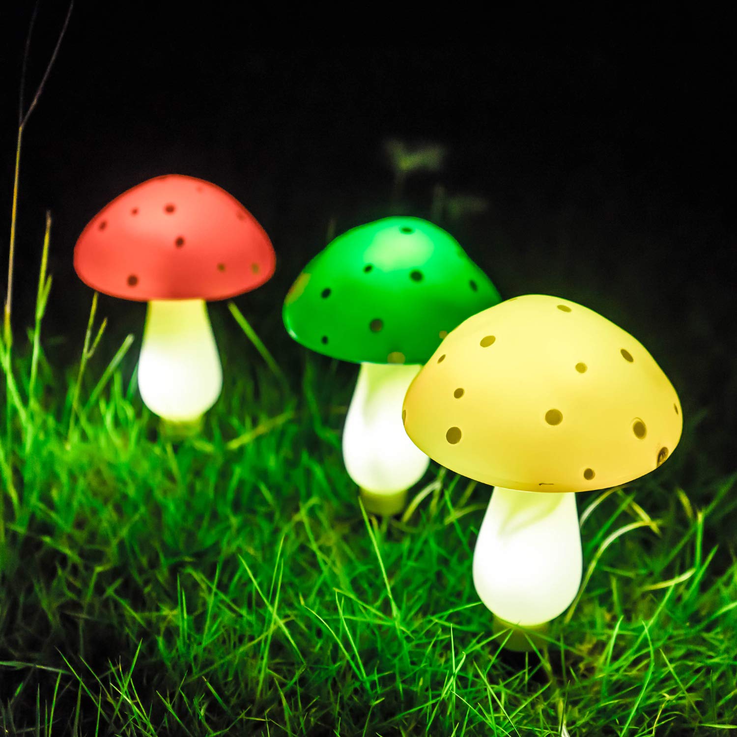 Best 3 Pack Solar Powered Garden Lights