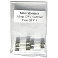 Bussmann GMA-10A 10 Amp Glass Fuses – Fast-Acting, 5x20mm, 125V, 5-Pack - View #7