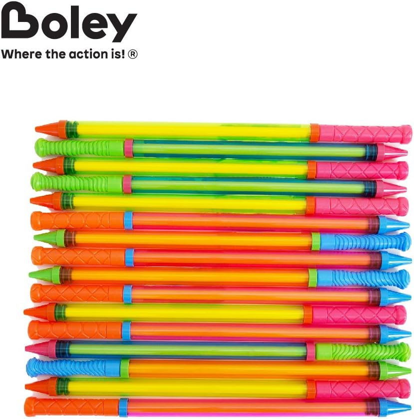 Boley 16 Pack Super Water Blaster Soaker Gun - Long ranged Pump Action Water Gun - for Party Favors, Summer Parties, Pool Parties, & More: Toys & Games