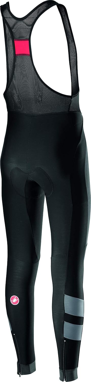 Castelli Men's Velocissimo 4 Long Cycling Bibtight Pants - Lightweight Winter Road Bike Tights : Clothing