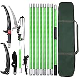 30 Feet Tree Pole Pruner Manual Branches Trimmer