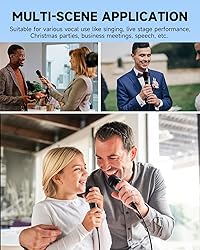 Moukey Karaoke Microphone, Dynamic Microphone with