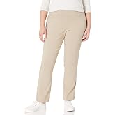 SLIM-SATION Women's Pull-On Relaxed Leg Pant