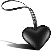 Tucnoeu Heart Bag Charms Keychain for Women, Heart Shaped Keychain Accessories, Cute Key Chain Charm for Car Keys Handbag Backpack