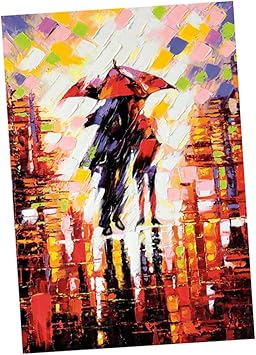 non-brand Puzzles Rompecabezas 1000pcs Patrón Paisaje Bonito Escena Juguete Diversión Juego Entre Padres e Hijos - Viento y Lluvia: Amazon.es: Juguetes y juegos