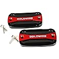 MOWOK For Goldwing GL 1800 1500 GL1800 GL1500 Motorcycle Front Brake Fluid Reservoir Cover Oil Cap (Red)