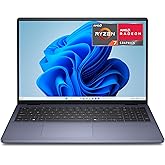 Dell 16 Laptop DC16256-16.0-inch FHD+ Anti-Glare Non-Touch 300nits Display, AMD Ryzen 7 250, AMD Radeon Graphics, 16GB, 1TB S