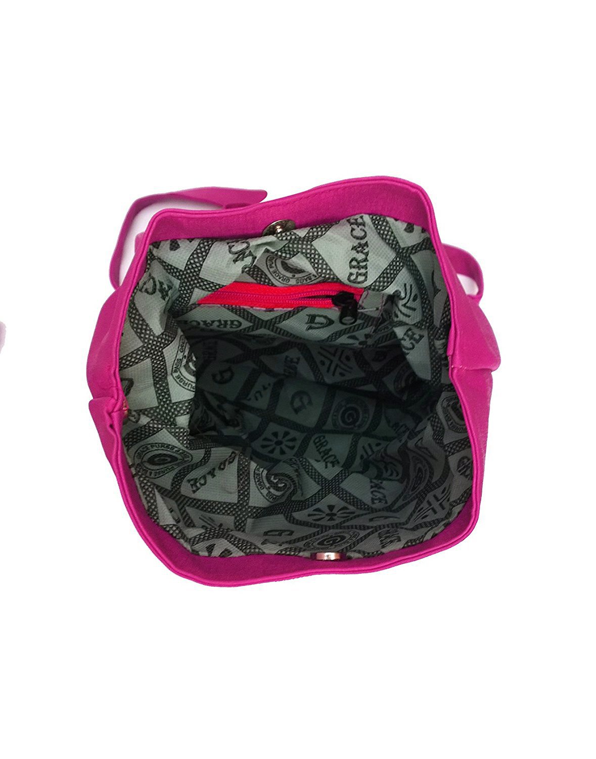 bizarre vogue women's cotton pink backpack