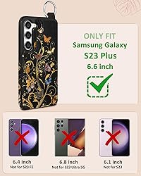 Shorogyt for Samsung S23 Plus Wallet Case with Card