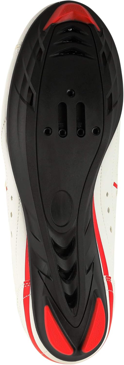 CyclingDeal Bicycle Road Bike Universal Cleat Mount Men's Cycling Shoes with 9-Degree Floating Look ARC Delta Compatible Cleats Compatible with Peloton Indoor Bikes Pedals: Sports & Outdoors