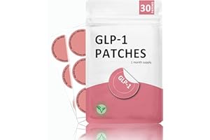 cenlomat GLP-1 Patch - Long-Lasting Formula Support - Suitable for Men and Women's Body Care Patches - can be Applied to Various Parts of The Body (Pink)